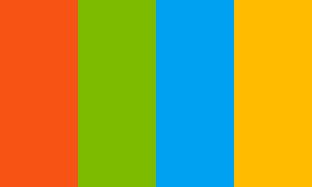 Microsoft colors