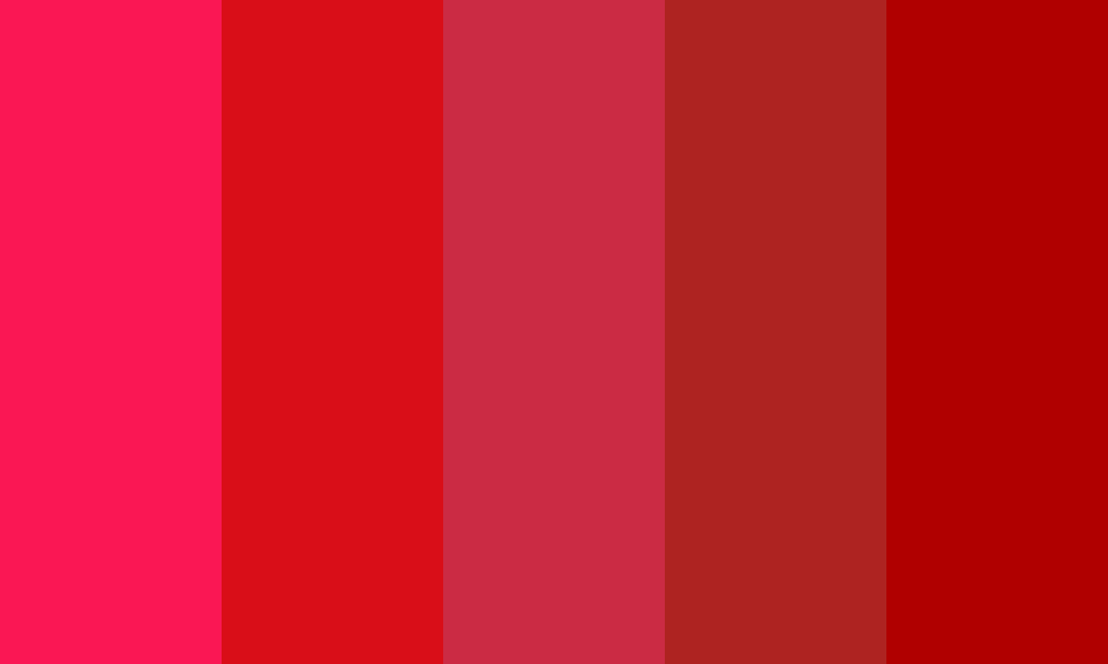 Cherry Red Color Palette Html Colors